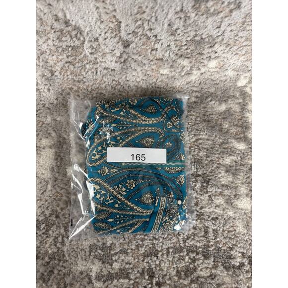 Ninedaily Womens Size S Floral Stretch 1/4 Zip Top Blue Roll Tab Sleeve - Picture 11 of 11